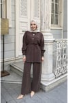 Rina Pantolonlu Tesettür Takım