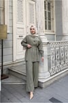 Rina Pantolonlu Tesettür Takım