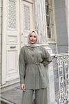Rina Pantolonlu Tesettür Takım