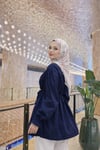 Rosy Bağcıklı Tesettür Gömlek