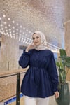 Rosy Bağcıklı Tesettür Gömlek