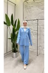Taşlı Pantolonlu Takım