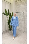 Taşlı Pantolonlu Takım