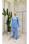 Taşlı Pantolonlu Takım