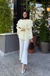 Violetta Volanlı Tesettür Gömlek