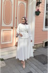 Vira Taş İşlemeli Etekli Takım
