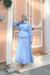 Vira Taş İşlemeli Etekli Takım