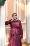 Vira Taş İşlemeli Etekli Takım