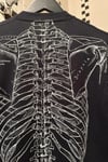 Gotik Anatomik İskelet Grunge Y2K T-Shirt