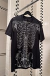 Gotik Anatomik İskelet Grunge Y2K T-Shirt