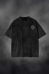 Siyah Yıkamalı Viltrumite Empire Thragg Vintage Wash Unisex T-Shirt