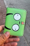 Yeşil Invader Zim Unisex Cüzdan