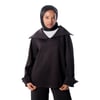 Collared Top - BLACK ( BLUZ ) SİYAH