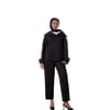 Collared Top - BLACK ( BLUZ ) SİYAH