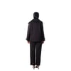 Collared Top - BLACK ( BLUZ ) SİYAH