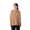 FRONT STITCHED SHIRT - CAMEL ( GÖMLEK )