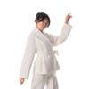 Wide Collar Jacket - ECRU ( KAP )