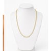 Fashion Rolo Oval Halka Zincir Kolye