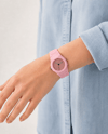 Pastel Pembe Minimal Analog Kadın Kol Saati