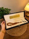 Ateş Kehribar Set