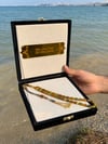 Kişiye Özel Kadife Kutu Kehribar Tesbih Set