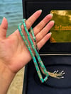 Kişiye Özel Kadife Kutu Kesme Golden Rosary Tesbih Set