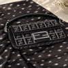 Siyah Taşlı Fendi Baguette Model Çanta