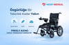 FREELY AS140 AKÜLÜ TEKERLEKLİ SANDALYE