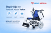 Wollex WG-P110 Akülü Tekerlekli Sandalye