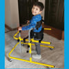 Çocuk Yürüme Yardımcısı Gait Trainer – Koltuk Altı + Kalça Destek Bantlı Ayarlanabilir Ayakta Durma ve Yürüme Eğitim Cihazı