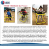 Çocuk Yürüme Yardımcısı Gait Trainer – Koltuk Altı + Kalça Destek Bantlı Ayarlanabilir Ayakta Durma ve Yürüme Eğitim Cihazı