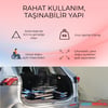 G501 Alüminyum Refakatçi ve Transfer Sandalyesi