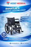 G100Y Standart Tekerlekli Sandalye