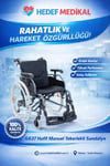 G637 Hafif Manuel Tekerlekli Sandalye