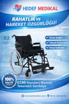 G130 Standart Manuel Tekerlekli Sandalye