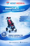 FREELY AS958LC-36 PUSET TİPİ TEKERLEKLİ SANDALYE