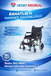 Wollex WG-M863 Manuel Tekerlekli Sandalye