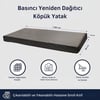 2 Motorlu Ekonomik Hasta Yatağı – Kumandalı Yükseklik ve Sırt Ayarlı