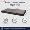 3 Motorlu Asansörlü Full ABS Tabanca Korkuluklu Elektrikli Kumandalı Hasta Karyolası