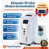 Elmaslar 10 Litre Oksijen Konsantratörü (24 Saat Oksijen Üretebilir.)