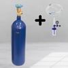 Oksijen Tüpü 5 Litre + Manometre + Kanül maske