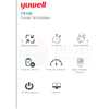 Yuwell YX102 Parmak Tipi Pulse Oksimetre (Kan Oksijen ve Nabız Ölçer - ÜTS Kayıtlı)