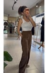 Kadın Beli Lastikli Rahat Yazlık Bol Pantolon