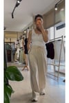 Kadın Beli Lastikli Rahat Yazlık Bol Pantolon