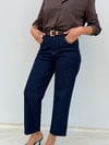 Lacivert Mom-Jean