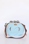 SONSUZLUK MNİ- MAVİ KORDON İP OMU ÇANTASI