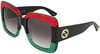 Gucci GG0083S 001 55-24 Kadın Güneş Gözlüğü