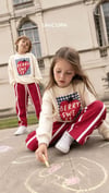 B&K Kids Kırmızı Şeritli Unisex Takım