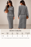 TRİKO UZUN ELBİSE