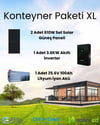 3KW Konteyner Paketi XL